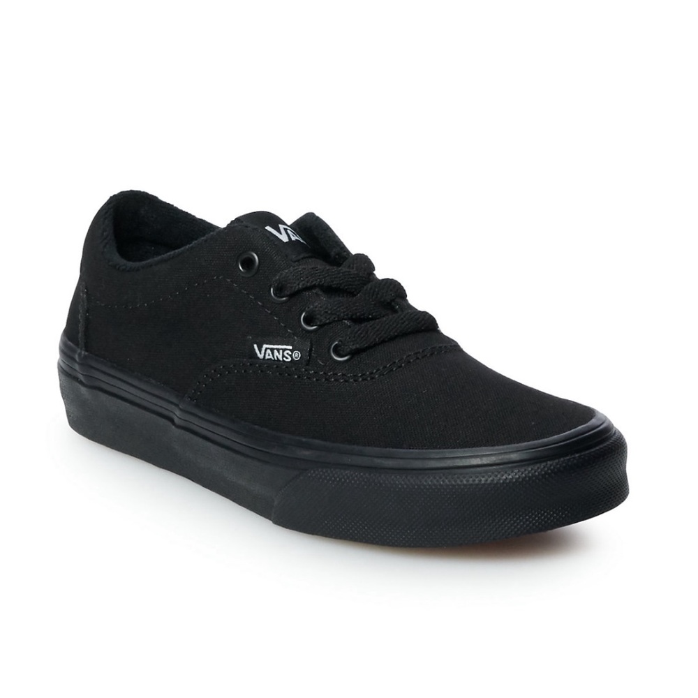 Black Vans kids